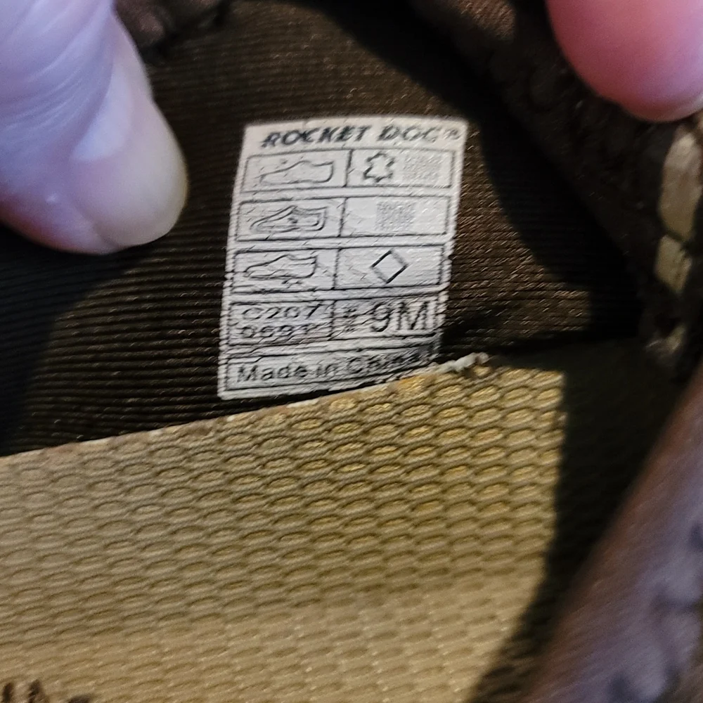 Rocket Dog Brown Slip‑On Comfort Shoes Women’s 9 (Elastic Straps)